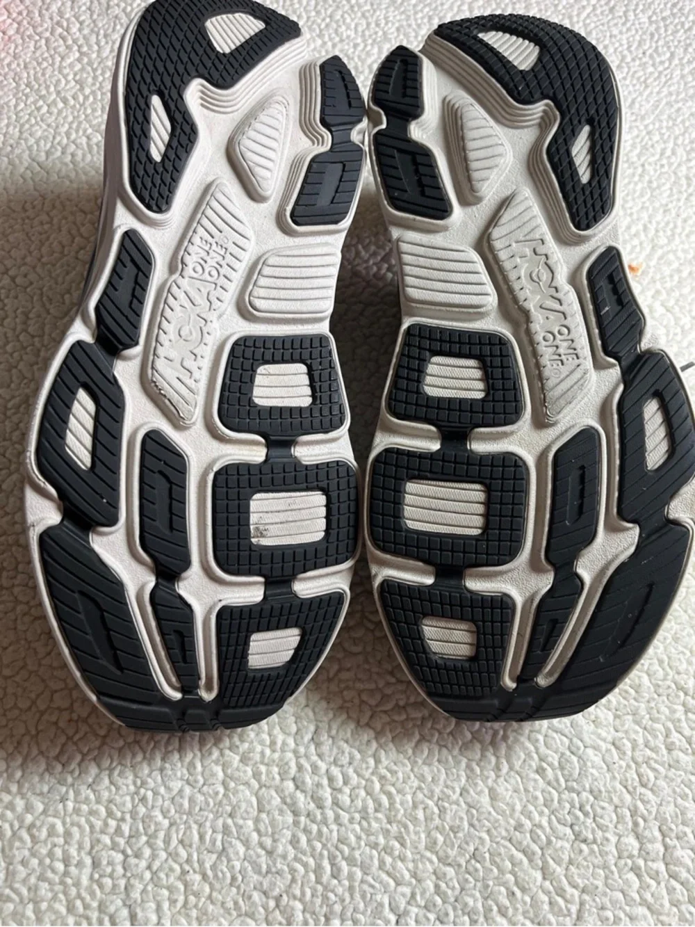 Hoka One One MBONDI7 ,Men's Grey Mesh Running Shoes size 10 - Picture 5 of 7